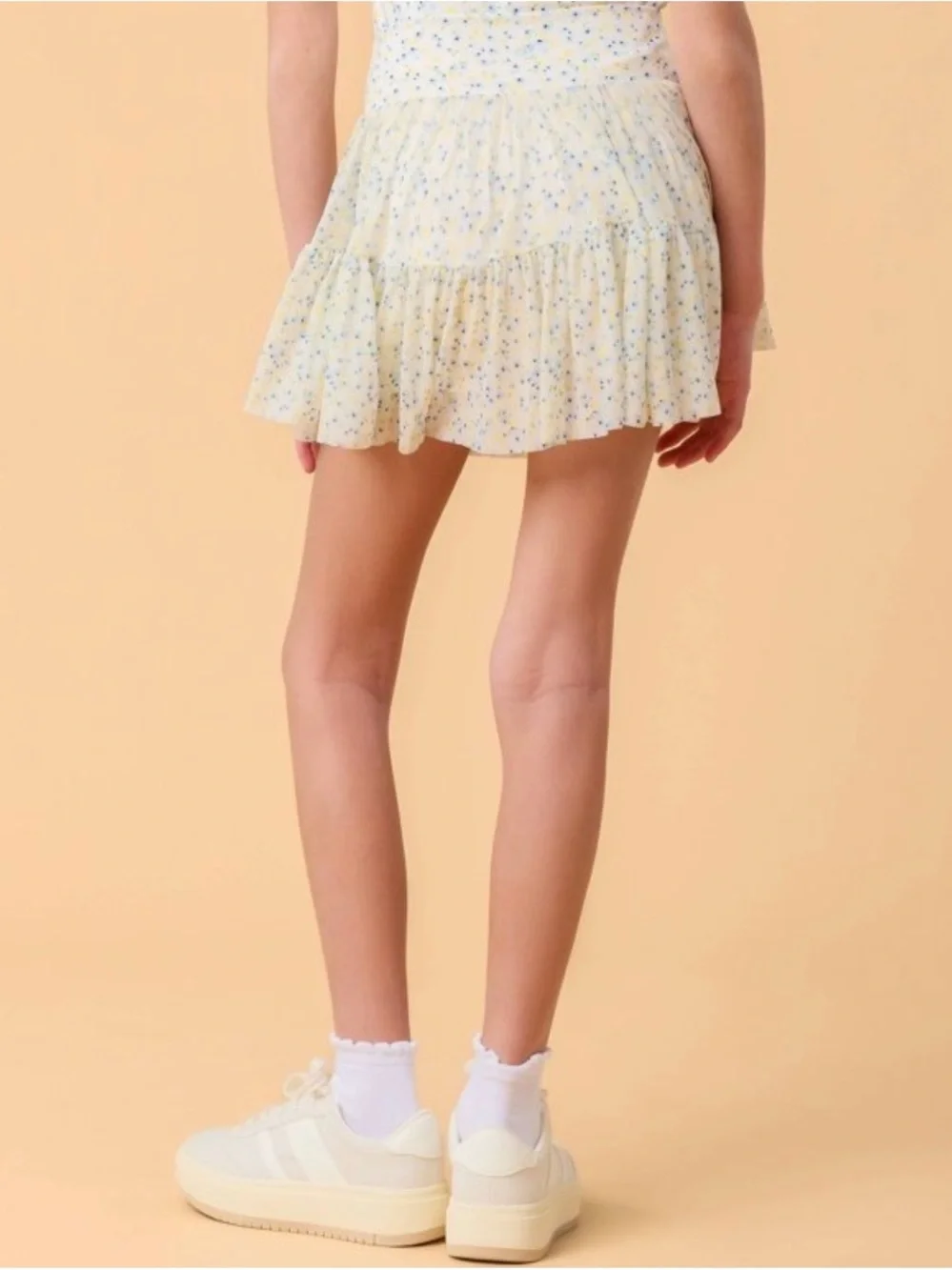 🌼‼️🔥🆕 Blogilates Girls’ Yellow Ballerina Skort